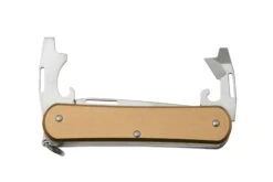 Fox Vulpis KA-VP130-S4BR, 4 Tools, Aluminium Bronze, Taschenmesser, Knivesandtools Exclusive -Survival Knife Shop FOKA VP130 S4BR 05 fox