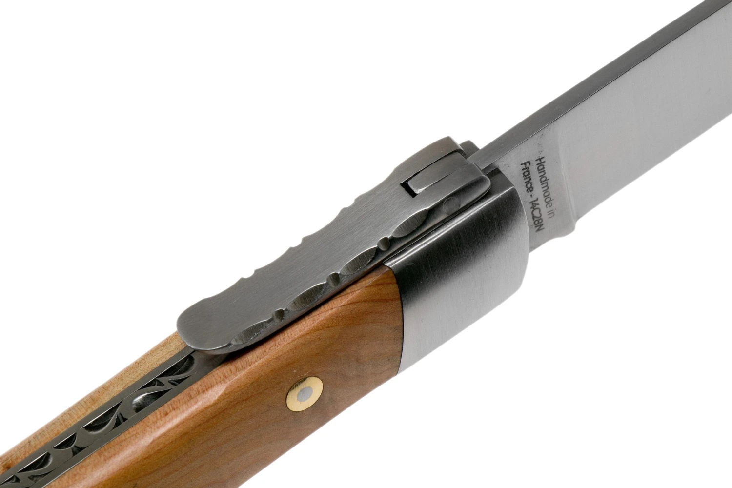 Fontenille Pataud Corsican L' Antò AZG Juniper Taschenmesser 9 Fontenille Pataud Corsican L' Antò AZG Juniper Taschenmesser – Bild 7