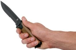 Gerber Strongarm Fixed Blade Coyote Brown SE 30-001059 Feststehendes Messer 15 Gerber Strongarm Fixed Blade Coyote Brown SE 30-001059 Feststehendes Messer -Survival Knife Shop GE30 001059 06 gerber