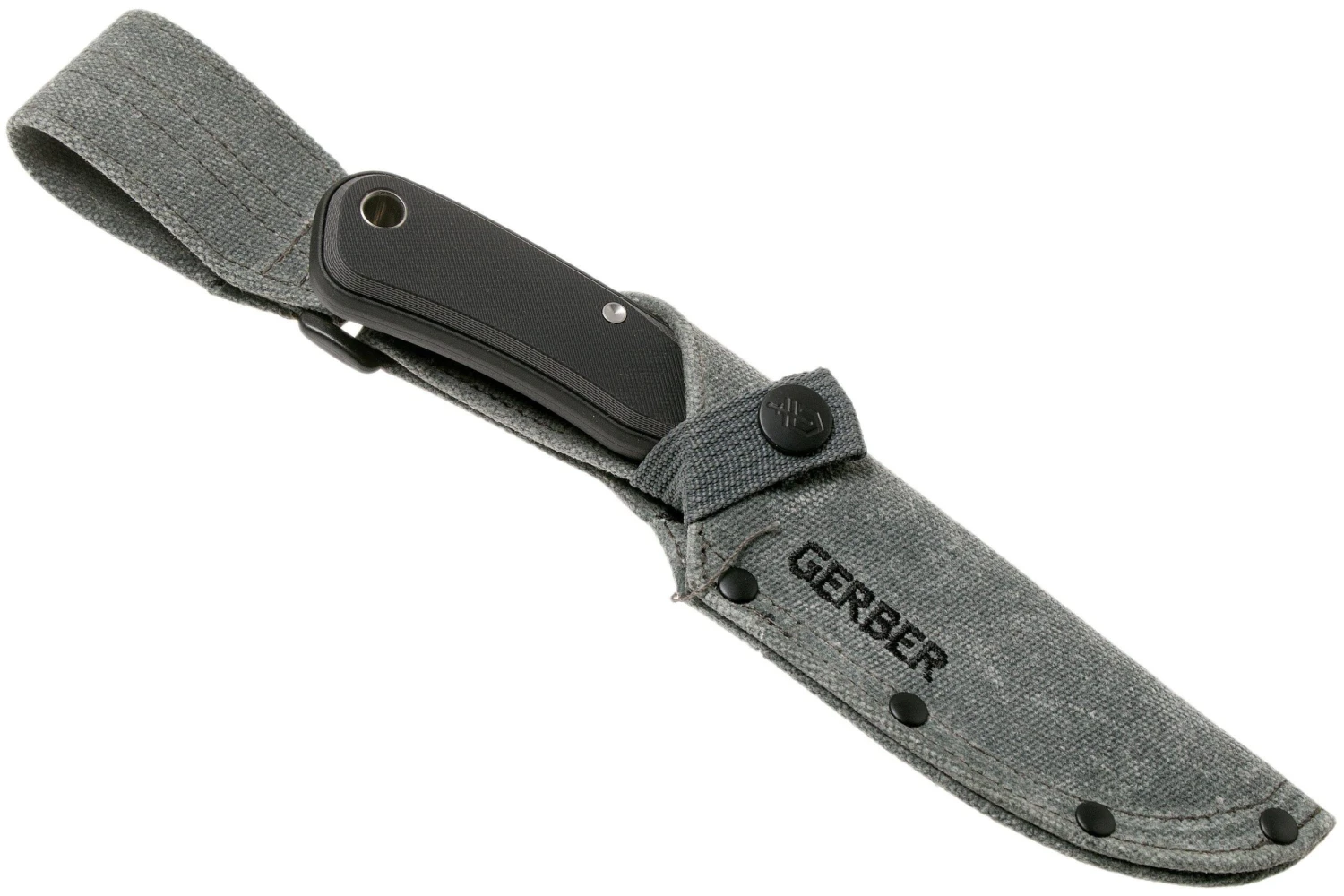 Gerber Downwind Fixed Drop Point 30-001817 Black G10, Outdoormesser 8 Gerber Downwind Fixed Drop Point 30-001817 Black G10, Outdoormesser – Bild 6