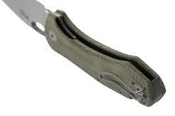 GiantMouse ACE Atelier, Elmax, Green Canvas Micarta Taschenmesser -Survival Knife Shop GMATELIER GRN CANVAS 04 giantmouse