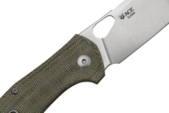 GiantMouse ACE Atelier, Elmax, Green Canvas Micarta Taschenmesser -Survival Knife Shop GMATELIER GRN CANVAS 05 giantmouse