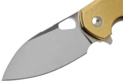 GiantMouse ACE Biblio Messing-Taschenmesser, Ansø En Voxnaes Design -Survival Knife Shop GMBIBLIO BRASS 03 giantmouse