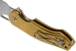 GiantMouse ACE Biblio Messing-Taschenmesser, Ansø En Voxnaes Design -Survival Knife Shop GMBIBLIO BRASS 05 giantmouse