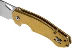 GiantMouse ACE Biblio Messing-Taschenmesser, Ansø En Voxnaes Design -Survival Knife Shop GMBIBLIO BRASS 07 giantmouse