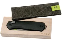 The James Brand The Carter, Black G10, Stainless Taschenmesser KN108115-00 -Survival Knife Shop JAKCT108115 09 the james brand