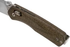 The James Brand The Carter, Od Green Micarta, Stainless Taschenmesser KN108127-00 -Survival Knife Shop JAKCT108127 07 the james brand