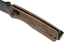 The James Brand The Carter, Tan Micarta, Black Taschenmesser KN108140-00 -Survival Knife Shop JAKCT108140 07 the james brand