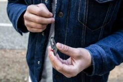 The James Brand Halifax, Black, Schlüsselanhänger -Survival Knife Shop JAKHALIFAXBK 05 the james brand