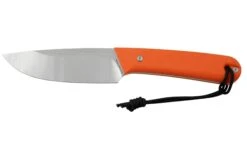 The James Brand The Hell Gap, Stainless + Orange G10 N107195-00 Feststehendes Messer