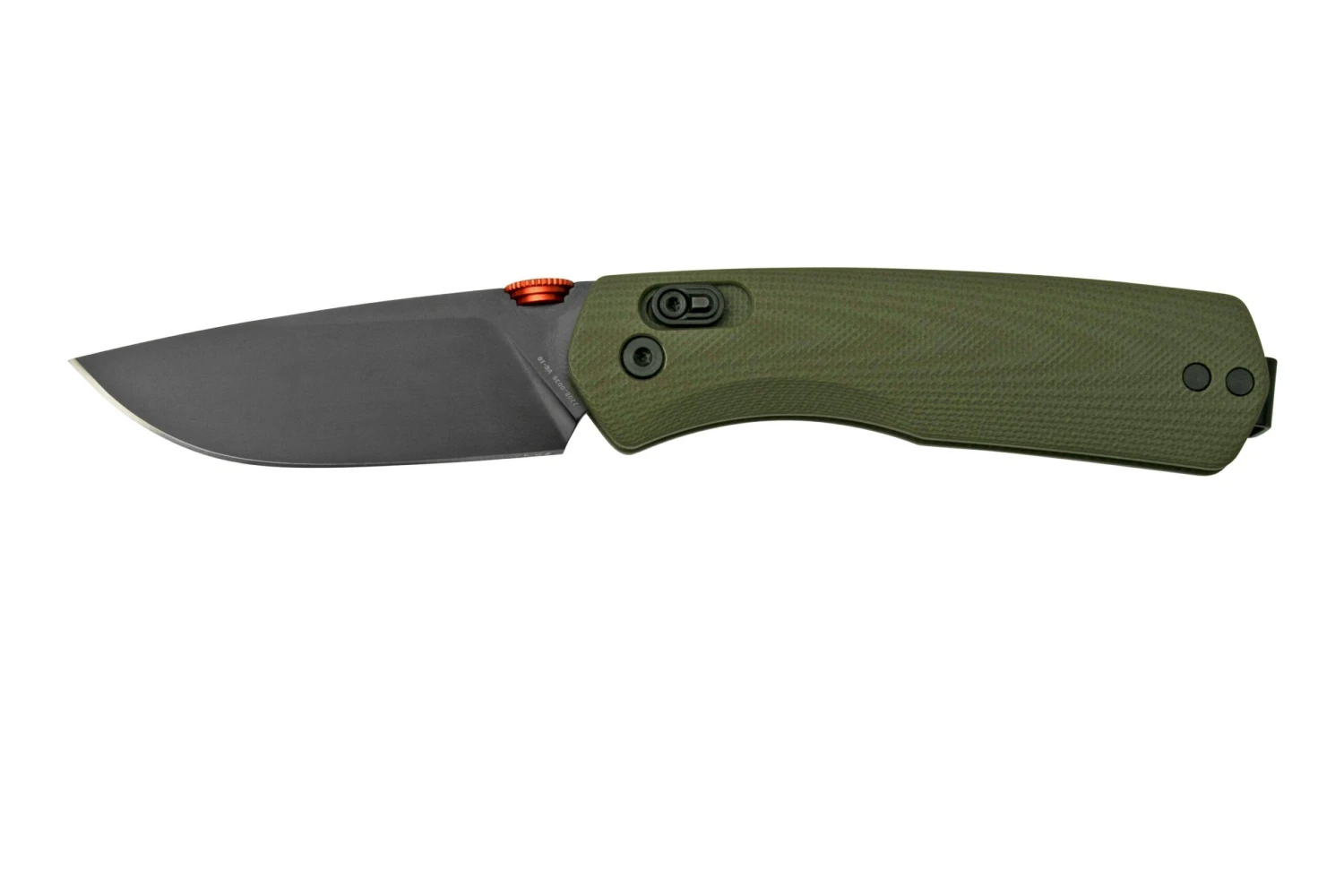 The James Brand The Carter OD Green G10 + Orange, Black Straight, JAKN108194-00 Taschenmesser 3 The James Brand The Carter OD Green G10 + Orange, Black Straight, JAKN108194-00 Taschenmesser