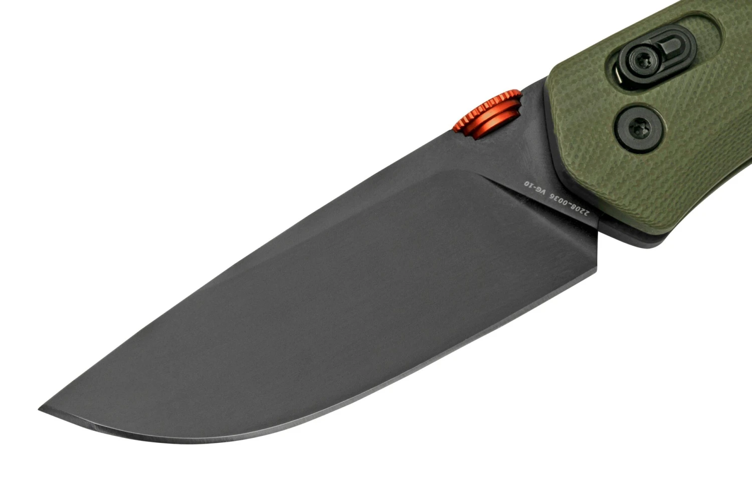 The James Brand The Carter OD Green G10 + Orange, Black Straight, JAKN108194-00 Taschenmesser 5 The James Brand The Carter OD Green G10 + Orange, Black Straight, JAKN108194-00 Taschenmesser – Bild 3