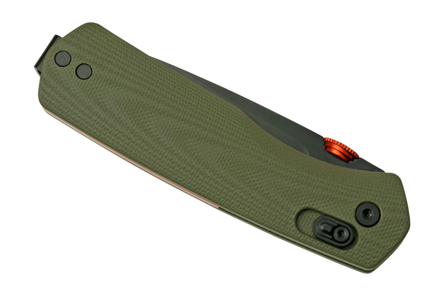 The James Brand The Carter OD Green G10 + Orange, Black Straight, JAKN108194-00 Taschenmesser 8 The James Brand The Carter OD Green G10 + Orange, Black Straight, JAKN108194-00 Taschenmesser – Bild 6
