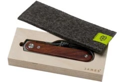 The James Brand The Duval Rosewood Damascus, KN109159-00 Taschenmesser -Survival Knife Shop JAKN109159 00 08 the james brand
