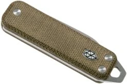 The James Brand Elko Satin + OD Green Micarta KN117127-00 Taschenmesser -Survival Knife Shop JAKN117127 00 05 the james brand