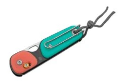 The James Brand The Redstone, Coral Turquoise + Satin, Serrated, Taschenmesser -Survival Knife Shop JAKN118161 01 07 jamesbrand
