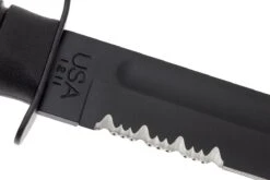 KA-BAR USMC 1214 Teilwellenschliff, Kraton, Kydexscheide -Survival Knife Shop KA1214 03 ka bar ka1214 03