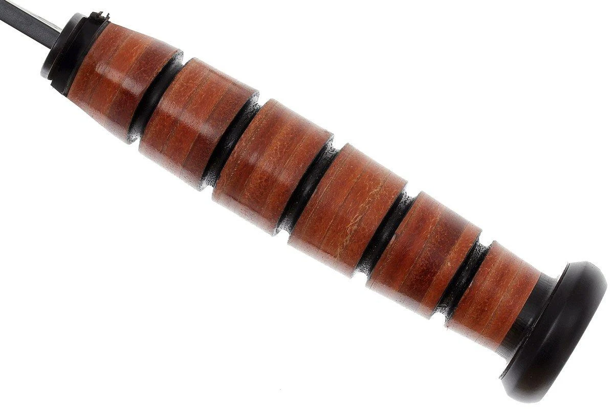 KA-BAR USMC 1218 Teilwellenschliff, Lederscheide 6 KA-BAR USMC 1218 Teilwellenschliff, Lederscheide – Bild 4