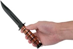 KA-BAR Short USMC Knife 1250, Lederscheide -Survival Knife Shop KA1250 06 ka bar