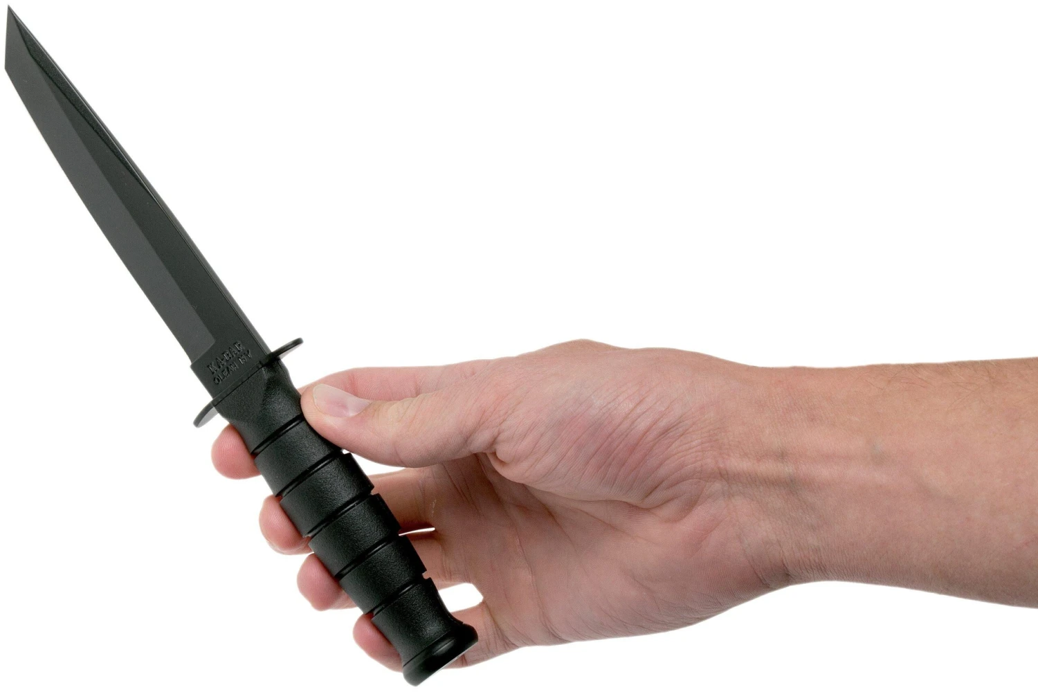 KA-BAR Short Tanto 1254, Feststehendes Messer, Lederscheide 8 KA-BAR Short Tanto 1254, Feststehendes Messer, Lederscheide – Bild 6