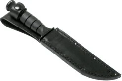 KA-BAR Short 1256, Feststehendes Messer, Lederscheide -Survival Knife Shop KA1256 07 ka bar