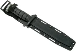 KA-BAR D2 Extreme Fighting Knife 1292, Straight Edge, Kraton Handle, Kunststoffscheide -Survival Knife Shop KA1292 06 ka bar