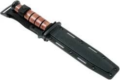 KA-BAR USMC 5017 Plain Edge, Leder, Kunststoffholster -Survival Knife Shop KA5017 06 ka bar