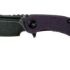 Kansept Mini Korvid T3030A3 Blackwashed, G10 Lila, Taschenmesser, Justin Koch Design -Survival Knife Shop KST3030A3 01 kansept