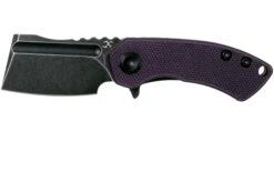 Kansept Mini Korvid T3030A3 Blackwashed, G10 Lila, Taschenmesser, Justin Koch Design