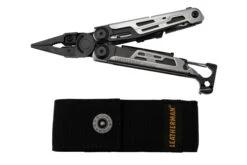 Leatherman Signal Black & Silver Survival Multitool, Etui Aus Nylon, Limited Edition