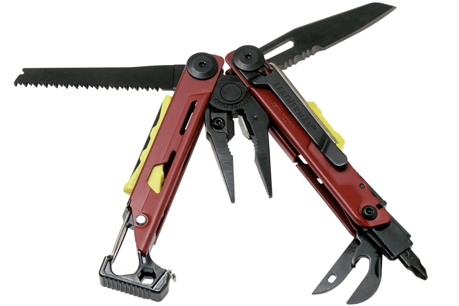 Leatherman Signal Crimson Red Survivalmultitool 832745, Nylonetui 5 Leatherman Signal Crimson Red Survivalmultitool 832745, Nylonetui – Bild 3