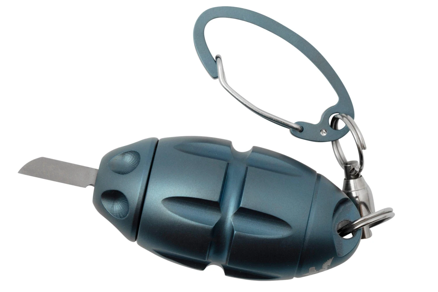 LionSteel Eggie Blue Titanium EG-BL Schlüsselanhänger Bitset Und Multitool 6 LionSteel Eggie Blue Titanium EG-BL Schlüsselanhänger Bitset Und Multitool – Bild 4