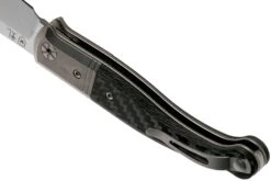 LionSteel Gitano Carbonfiber GT01 CF Taschenmesser, Gudy Van Poppel Design -Survival Knife Shop LI GT01 CF 05 lionsteel