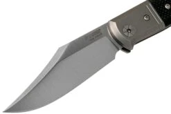 LionSteel Gitano Black G10 GT01 GBK Taschenmesser, Gudy Van Poppel Design -Survival Knife Shop LI GT01 GBK 03 lionsteel
