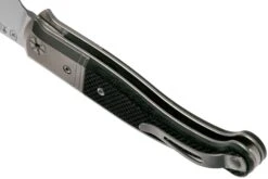 LionSteel Gitano Black G10 GT01 GBK Taschenmesser, Gudy Van Poppel Design -Survival Knife Shop LI GT01 GBK 05 lionsteel