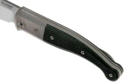 LionSteel Gitano Black G10 GT01 GBK Taschenmesser, Gudy Van Poppel Design -Survival Knife Shop LI GT01 GBK 07 lionsteel