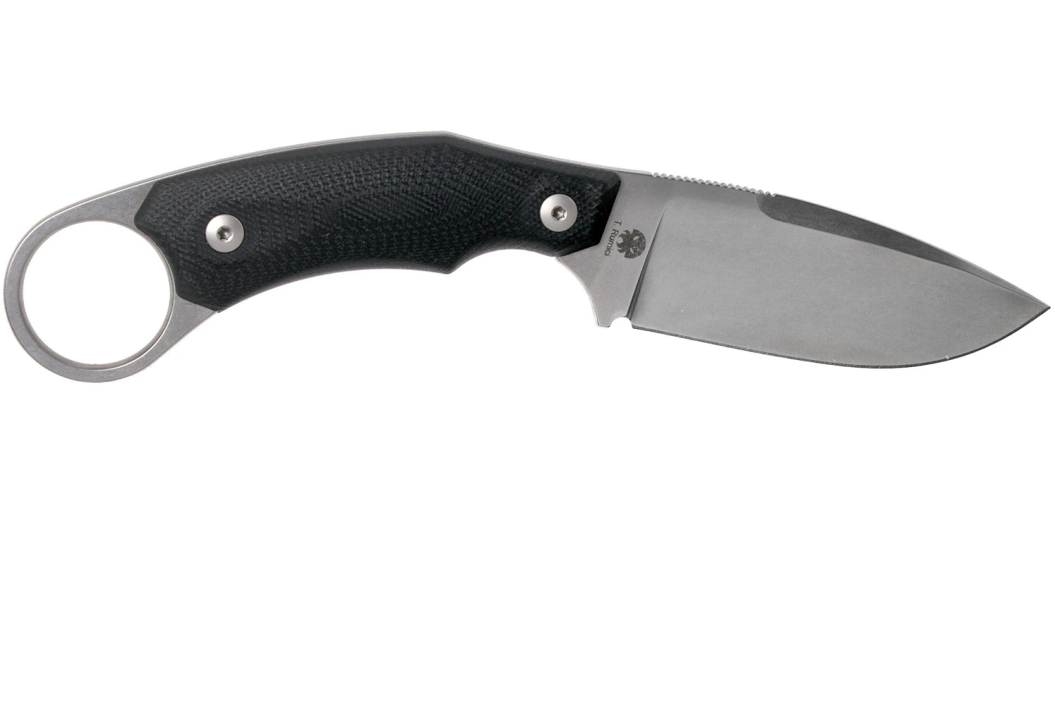 LionSteel H2 Drop Point GBK Black G10 Feststehendes Messer, Tommaso Rumici Design 4 LionSteel H2 Drop Point GBK Black G10 Feststehendes Messer, Tommaso Rumici Design – Bild 2