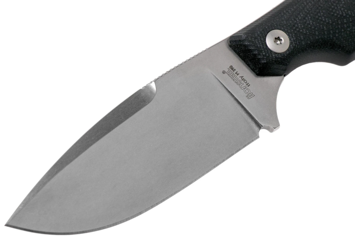 LionSteel H2 Drop Point GBK Black G10 Feststehendes Messer, Tommaso Rumici Design 5 LionSteel H2 Drop Point GBK Black G10 Feststehendes Messer, Tommaso Rumici Design – Bild 3