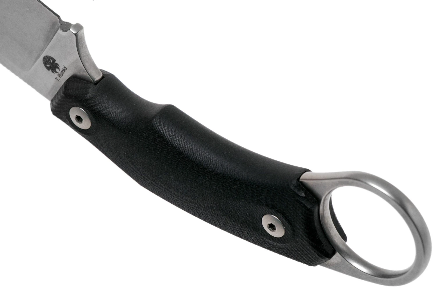 LionSteel H2 Drop Point GBK Black G10 Feststehendes Messer, Tommaso Rumici Design 6 LionSteel H2 Drop Point GBK Black G10 Feststehendes Messer, Tommaso Rumici Design – Bild 4