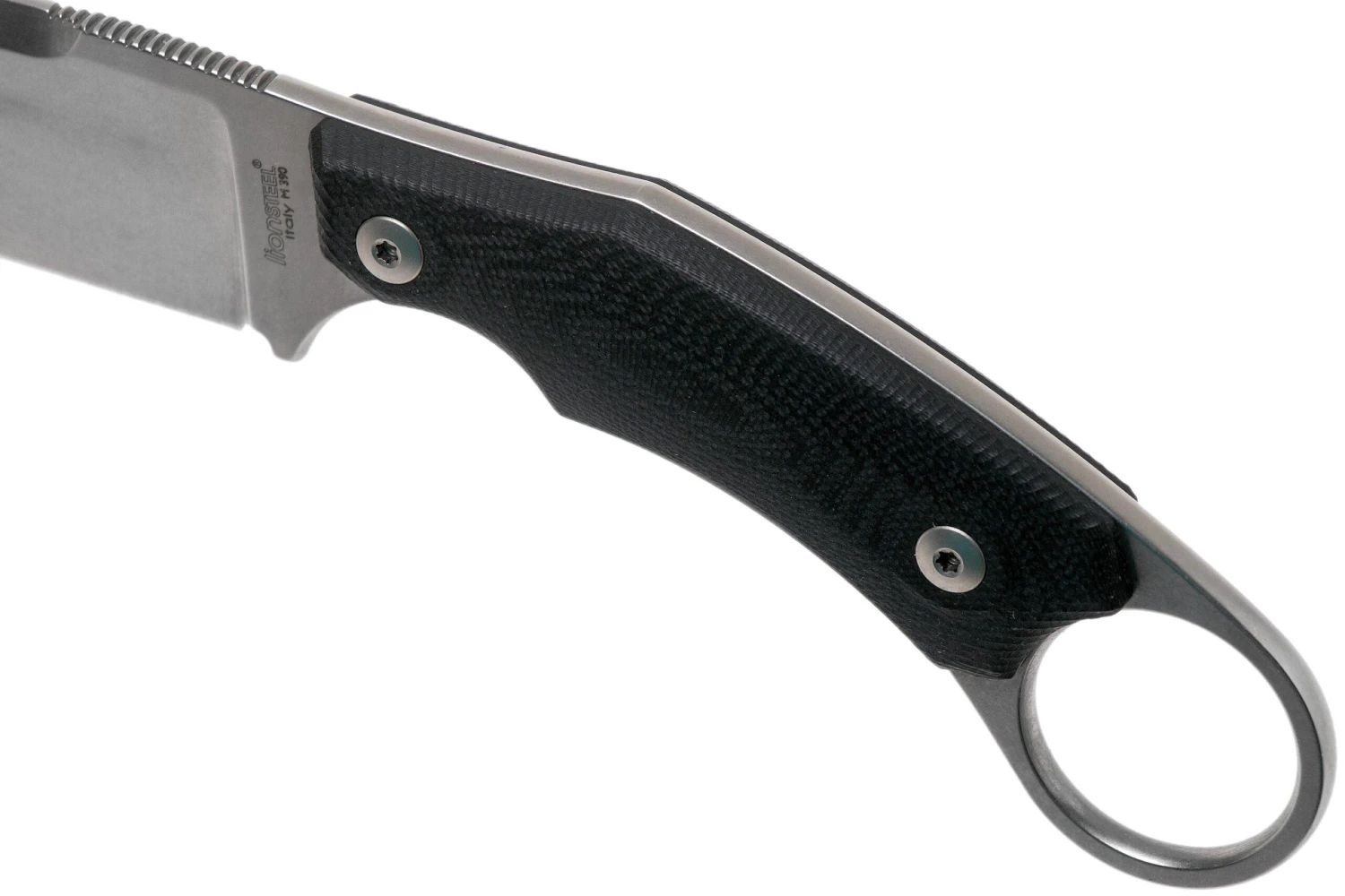 LionSteel H2 Drop Point GBK Black G10 Feststehendes Messer, Tommaso Rumici Design 7 LionSteel H2 Drop Point GBK Black G10 Feststehendes Messer, Tommaso Rumici Design – Bild 5