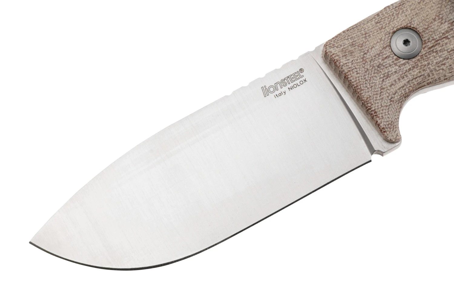 LionSteel M3 M3-CVN Natural Canvas Micarta Feststehendes Messer 5 LionSteel M3 M3-CVN Natural Canvas Micarta Feststehendes Messer – Bild 3