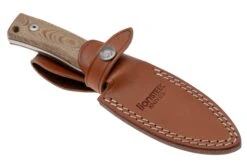 LionSteel M4-CVN M390, Natural Canvas Micarta -Survival Knife Shop LI M4 CVN 05 lionsteel
