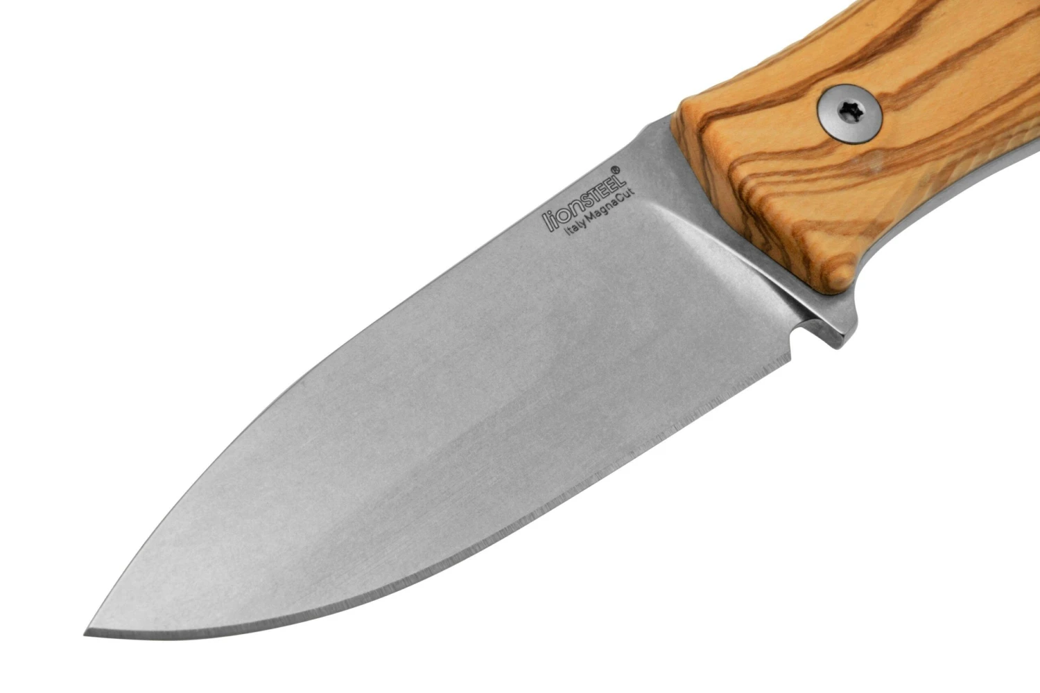 Lionsteel M4 Olive MagnaCut M4-MC-UL, Knivesandtools Exclusive, Feststehendes Messer 4 Lionsteel M4 Olive MagnaCut M4-MC-UL, Knivesandtools Exclusive, Feststehendes Messer – Bild 3