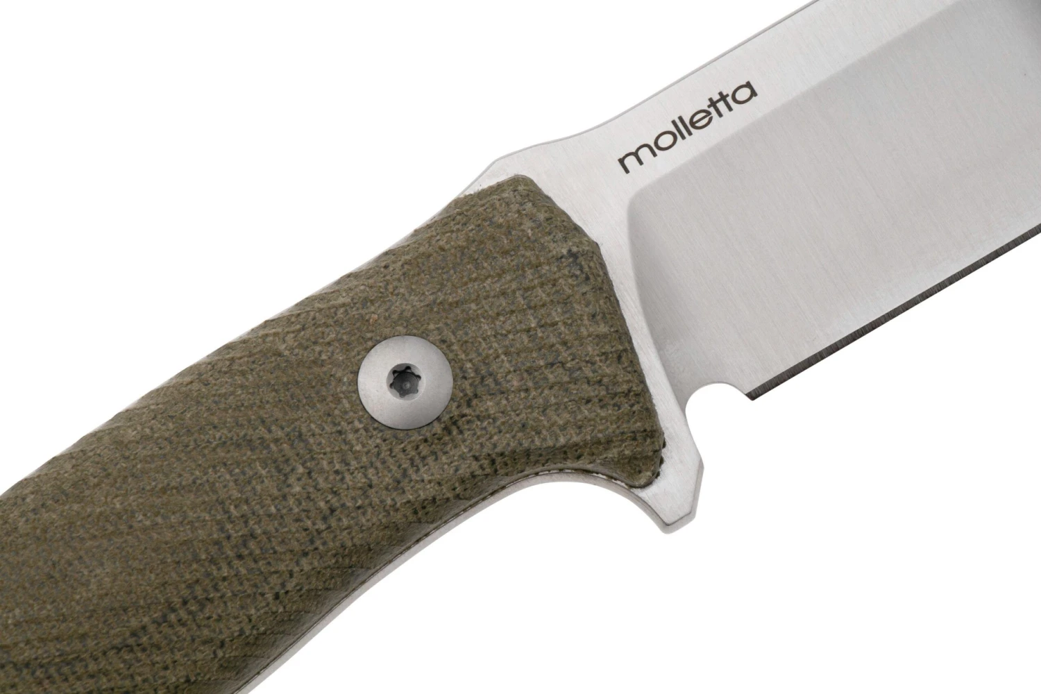 LionSteel M5 Sleipner, Green Canvas Micarta Survivalmesser 7 LionSteel M5 Sleipner, Green Canvas Micarta Survivalmesser – Bild 5