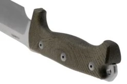 LionSteel M7 CVG Satin, Green Canvas Micarta Feststehendes Messer, Molletta Design -Survival Knife Shop LI M7 CVG 04 lionsteel