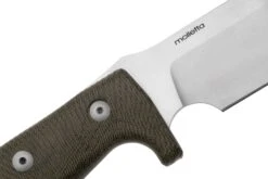 LionSteel M7 CVG Satin, Green Canvas Micarta Feststehendes Messer, Molletta Design -Survival Knife Shop LI M7 CVG 05 lionsteel