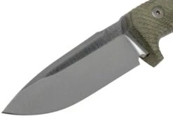 LionSteel T5-CVG Green Canvas Micarta Satin Feststehendes Messer -Survival Knife Shop LI T5 CVG 03 lionsteel