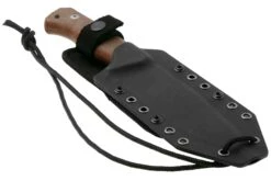 Lionsteel T6 Satin, Natural Canvas Micarta T6-CVN Feststehendes Messer -Survival Knife Shop LI T6 CVN 06 lionsteel