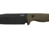 Lionsteel T6 Old Black, Canvas Micarta Grün T6B-CVG Feststehendes Messer -Survival Knife Shop LI T6B CVG 01 lionsteel