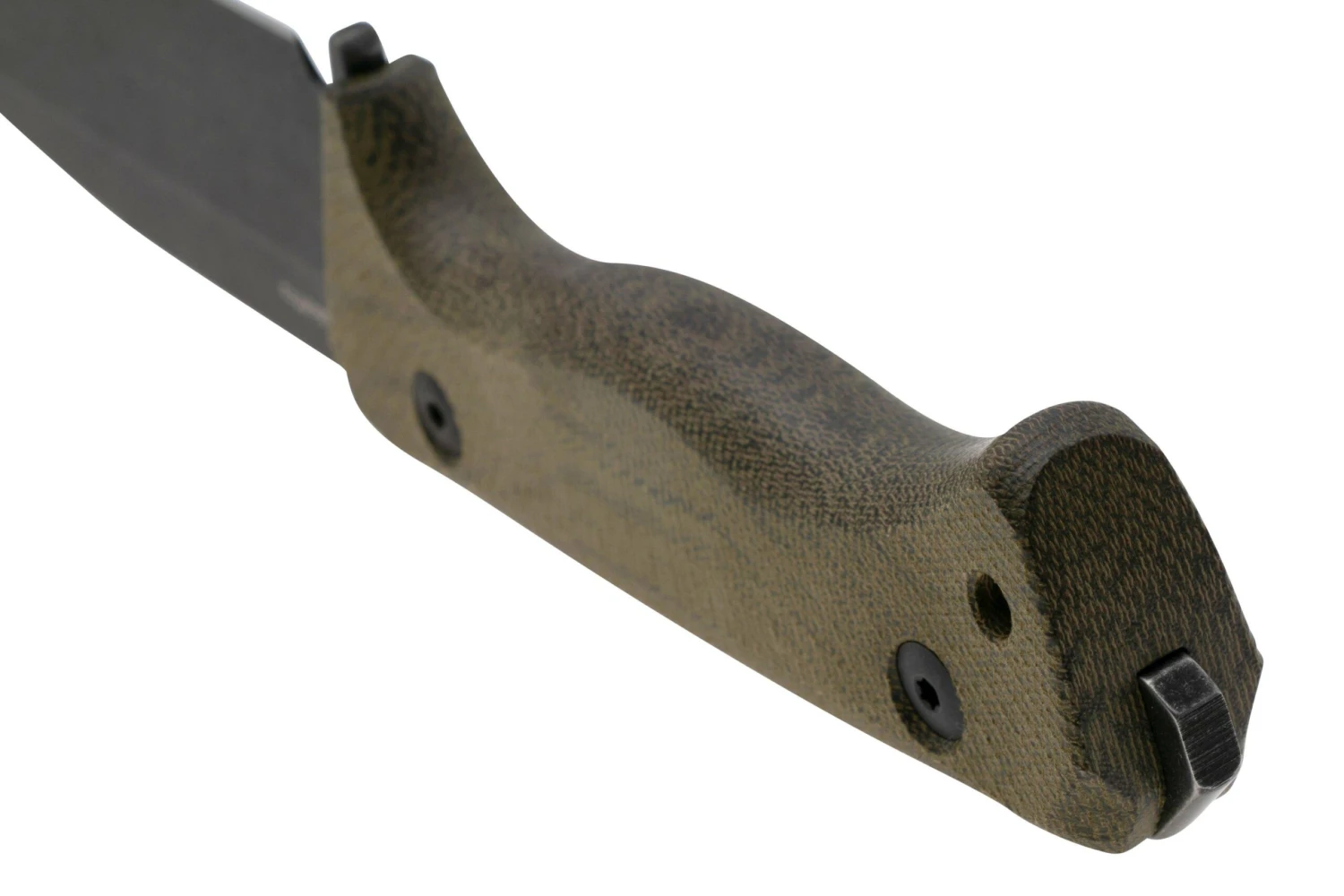 Lionsteel T6 Old Black, Canvas Micarta Grün T6B-CVG Feststehendes Messer 6 Lionsteel T6 Old Black, Canvas Micarta Grün T6B-CVG Feststehendes Messer – Bild 4